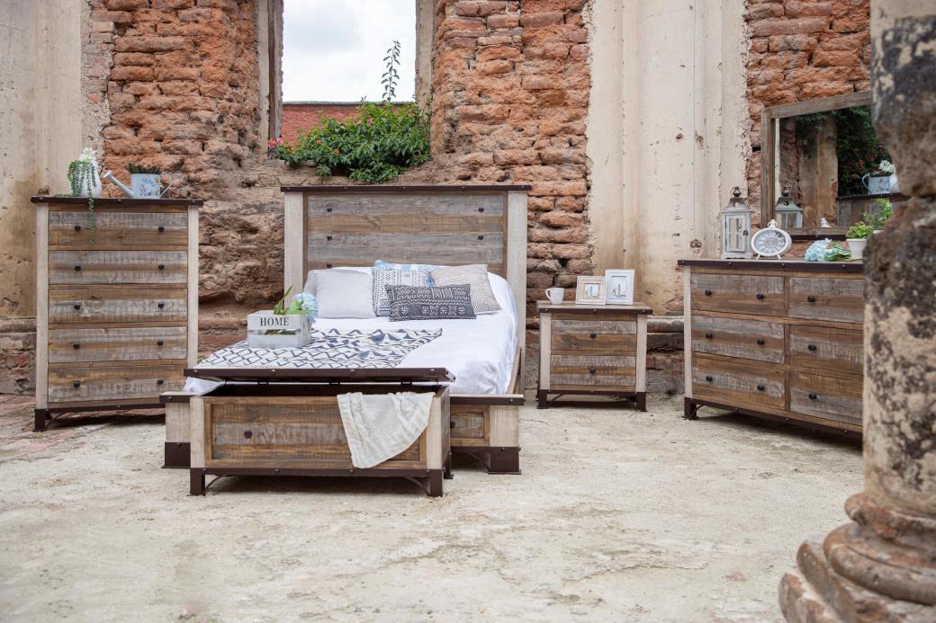 6 Drawer, 1 Sliding Door, Dresser
