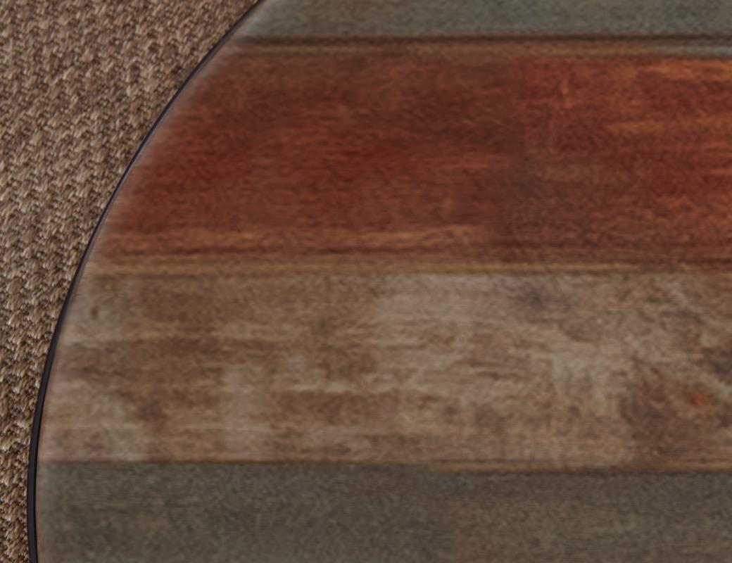 Antique Multicolor, Bistro Table Barrel Design