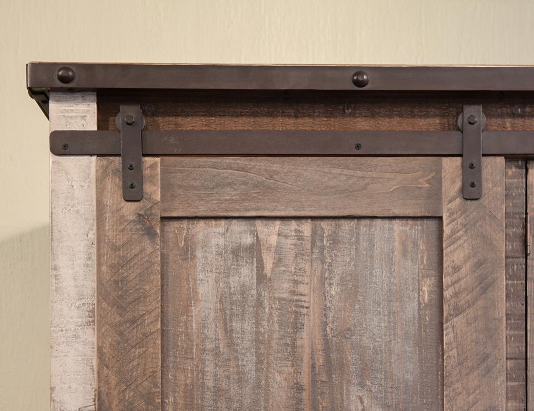2 Drawer, 1 Sliding Door, 1 Mirror Door Armoire