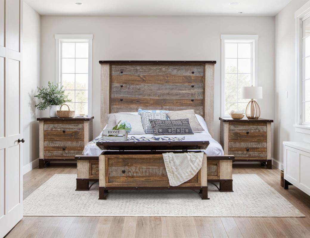Antique Multicolor, King Bed