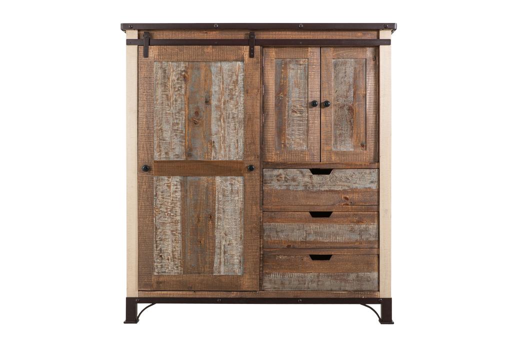 3 Drawer 1 Sliding Door 2 Door Gentleman's Chest