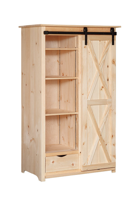 Sliding Barn Door Kitchen Pantry