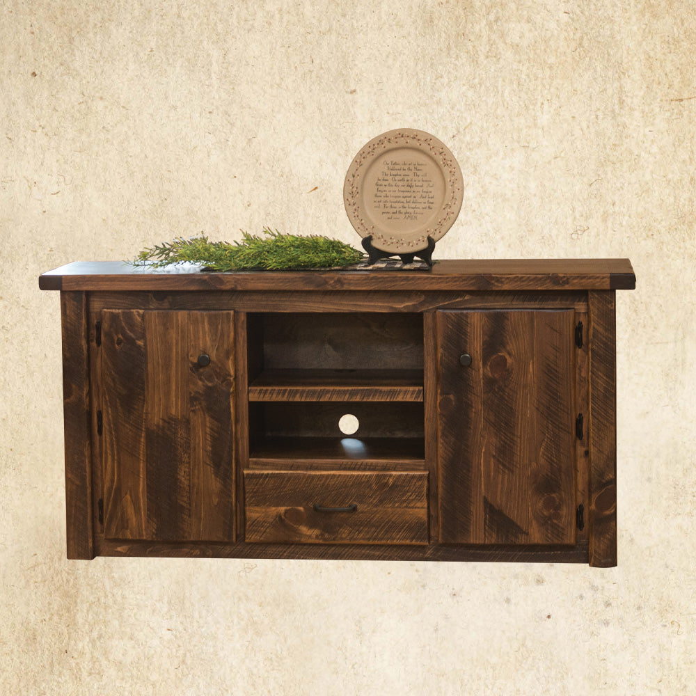 Hand Hewn TV Stand