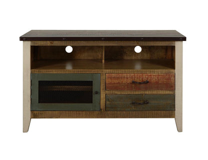 2 Drawer, 1 Door 52" TV Stand