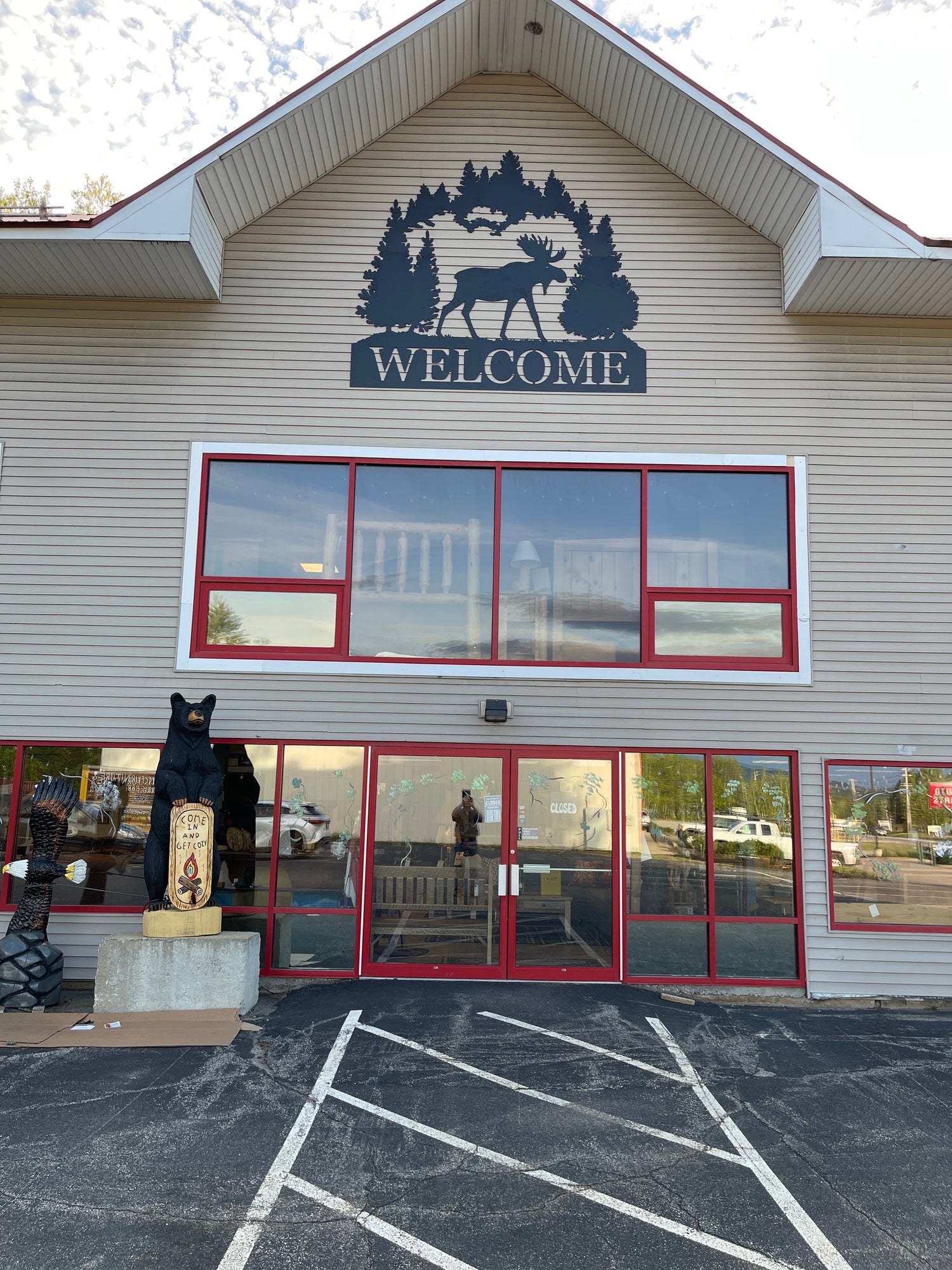 Cozy Cabin Welcome Sign