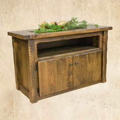 Hand Hewn TV Stand