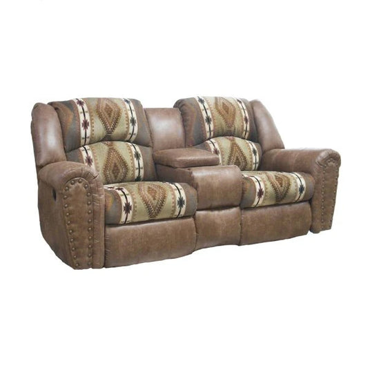 Motion Loveseat w. Console 3282